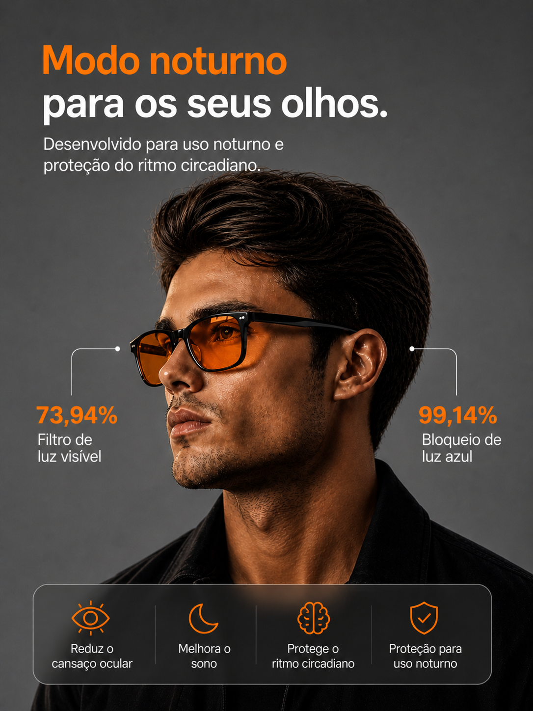 Freud -  Óculos de foco - Proteção diurna